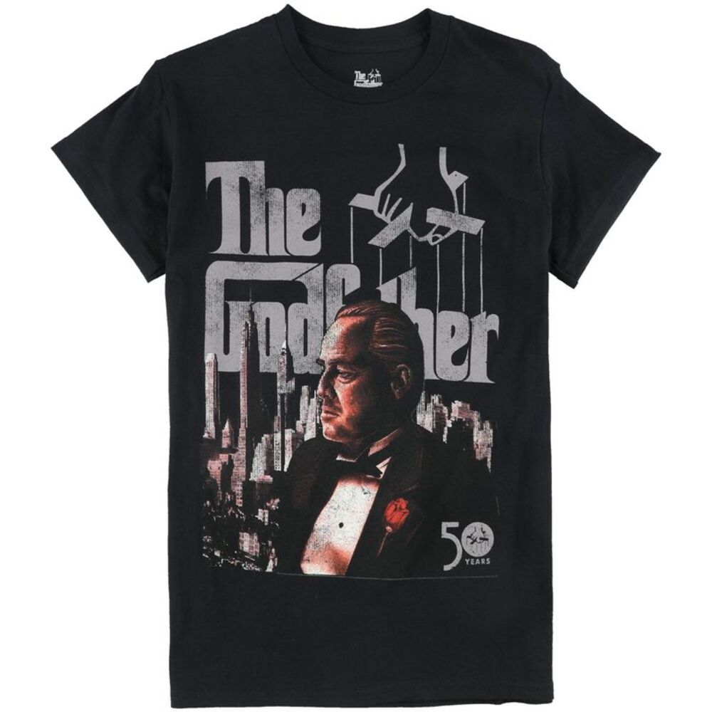 Paramount Pictures Mens The Godfather 50 Years Graphic T-Shirt, NWT